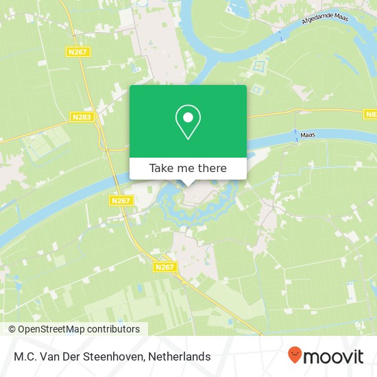 M.C. Van Der Steenhoven map