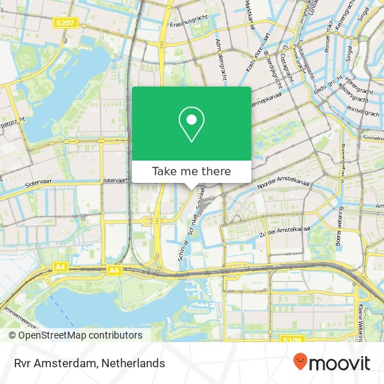 Rvr Amsterdam map