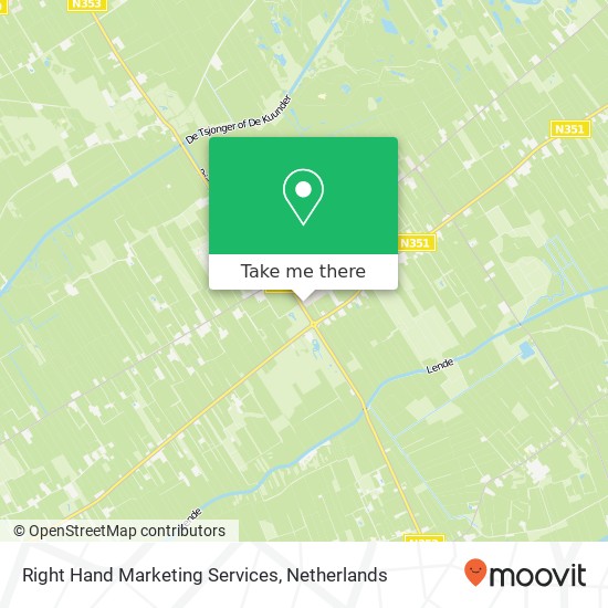 Right Hand Marketing Services map