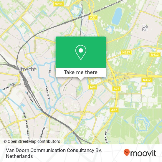 Van Doorn Communication Consultancy Bv map