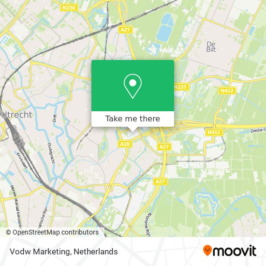 Vodw Marketing map
