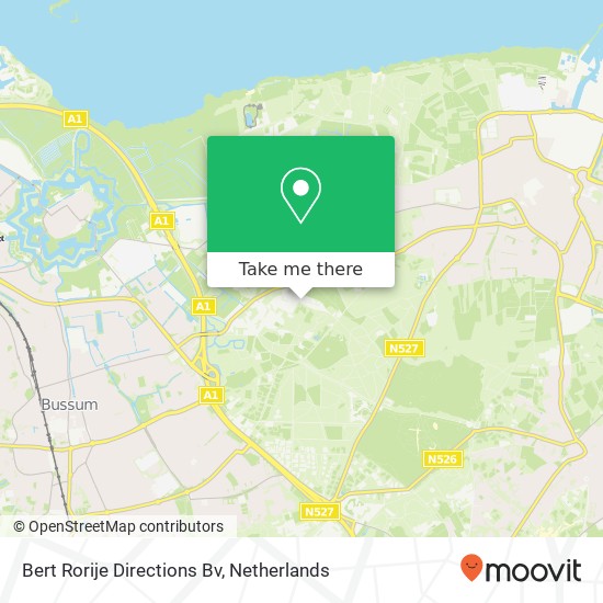 Bert Rorije Directions Bv map