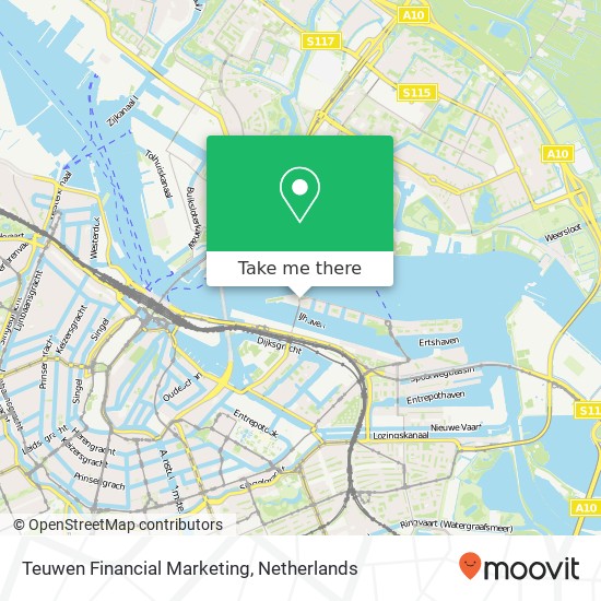 Teuwen Financial Marketing map
