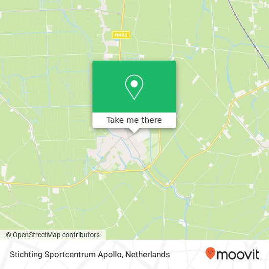 Stichting Sportcentrum Apollo map