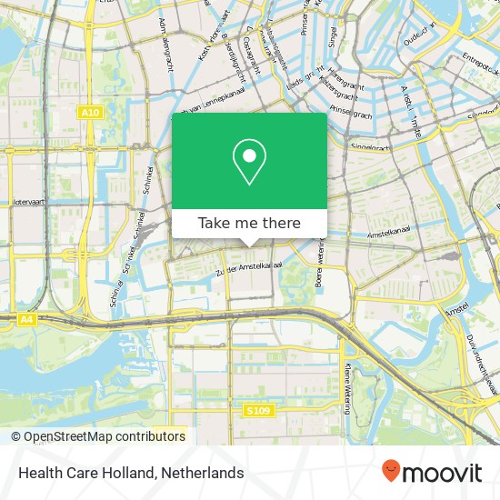 Health Care Holland map