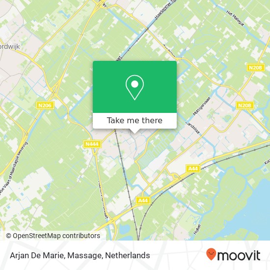 Arjan De Marie, Massage map