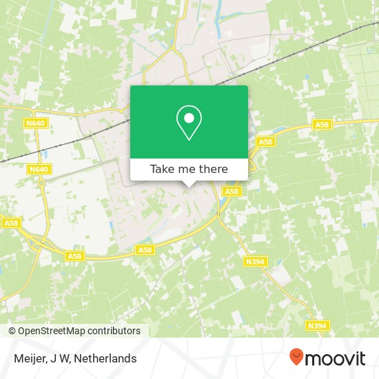 Meijer, J W map