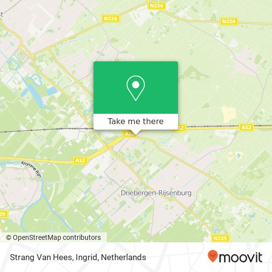 Strang Van Hees, Ingrid map