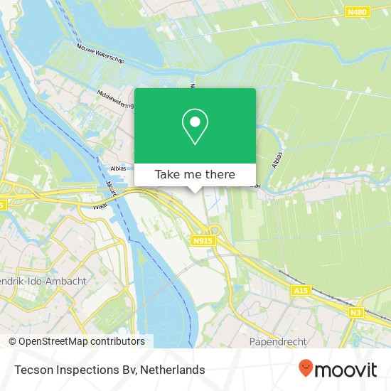 Tecson Inspections Bv map