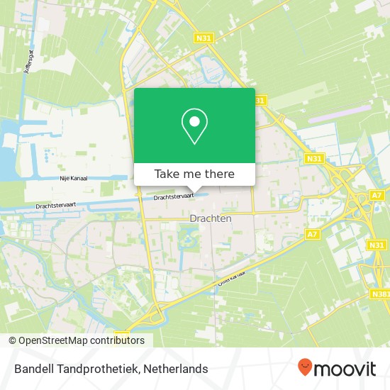 Bandell Tandprothetiek map