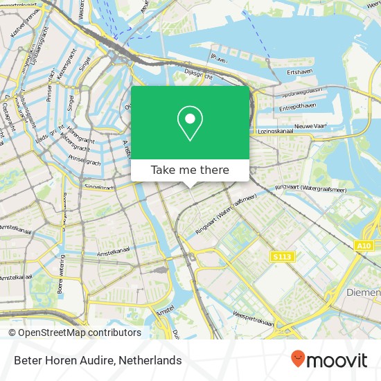 Beter Horen Audire map