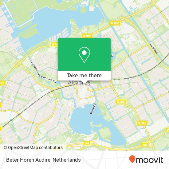 Beter Horen Audire map