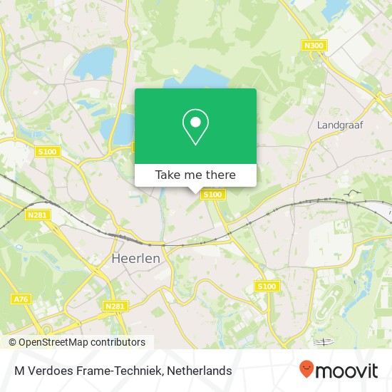 M Verdoes Frame-Techniek map