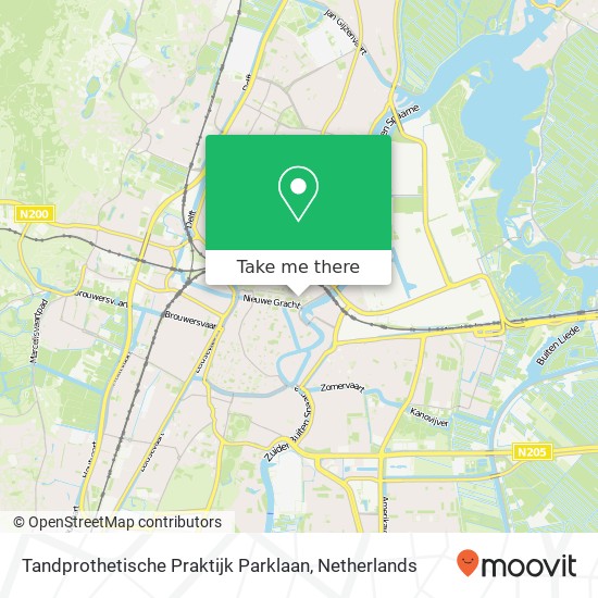 Tandprothetische Praktijk Parklaan map