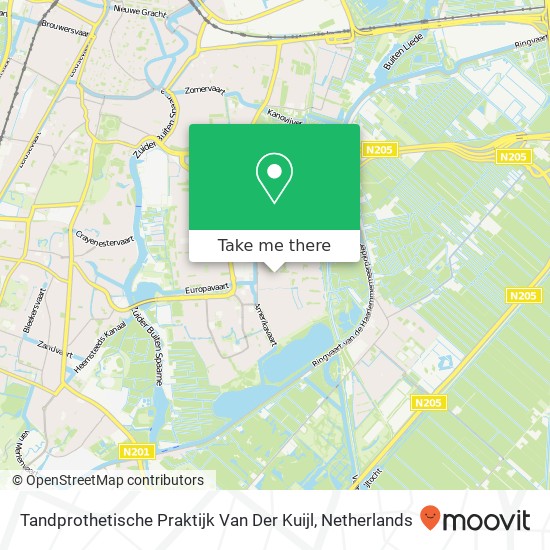 Tandprothetische Praktijk Van Der Kuijl map