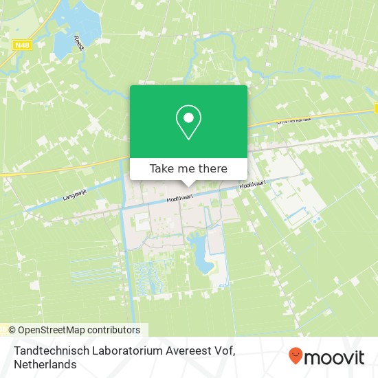 Tandtechnisch Laboratorium Avereest Vof Karte