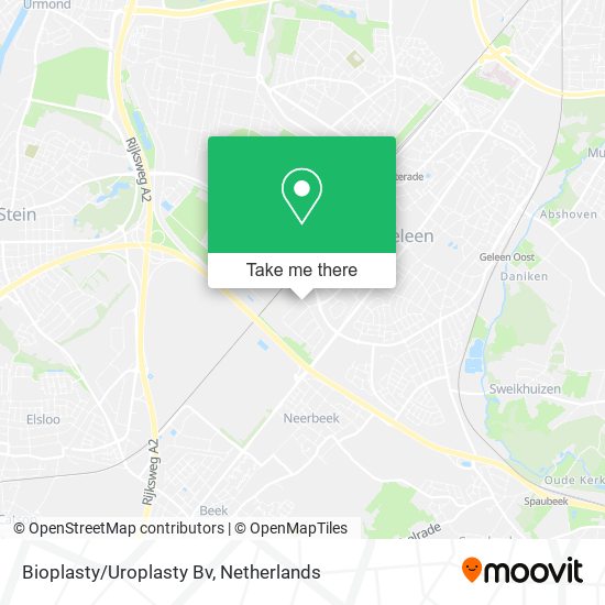 Bioplasty/Uroplasty Bv map