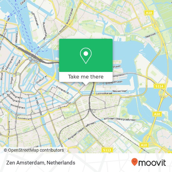 Zen Amsterdam Karte