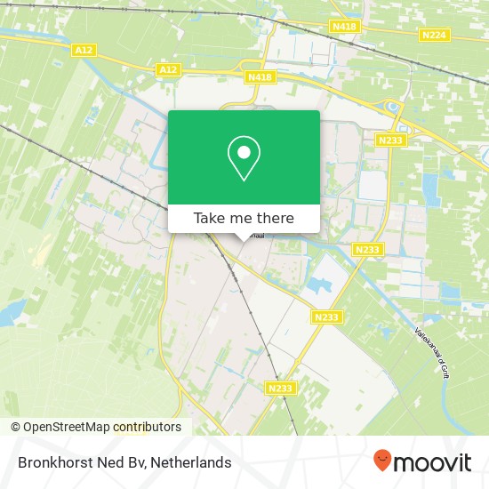 Bronkhorst Ned Bv map