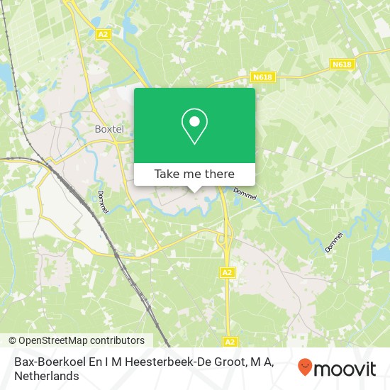 Bax-Boerkoel En I M Heesterbeek-De Groot, M A Karte