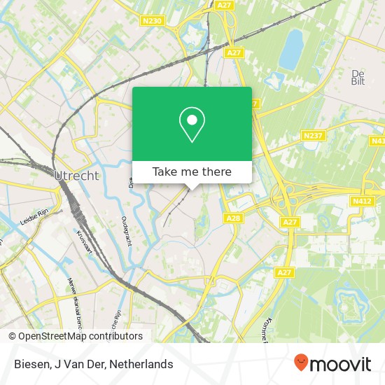 Biesen, J Van Der map