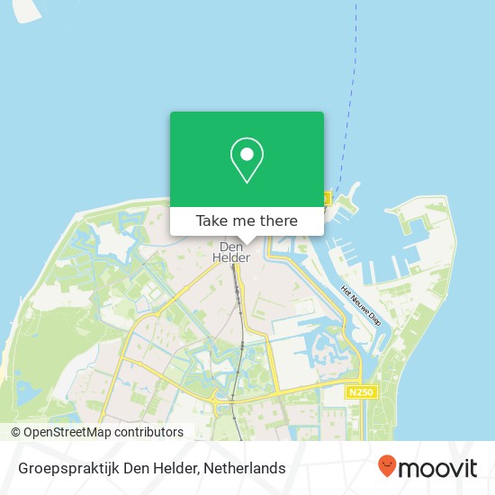 Groepspraktijk Den Helder Karte