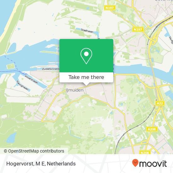 Hogervorst, M E map