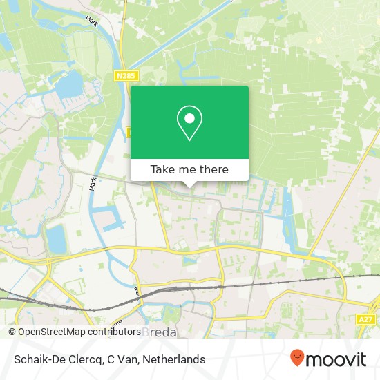 Schaik-De Clercq, C Van map