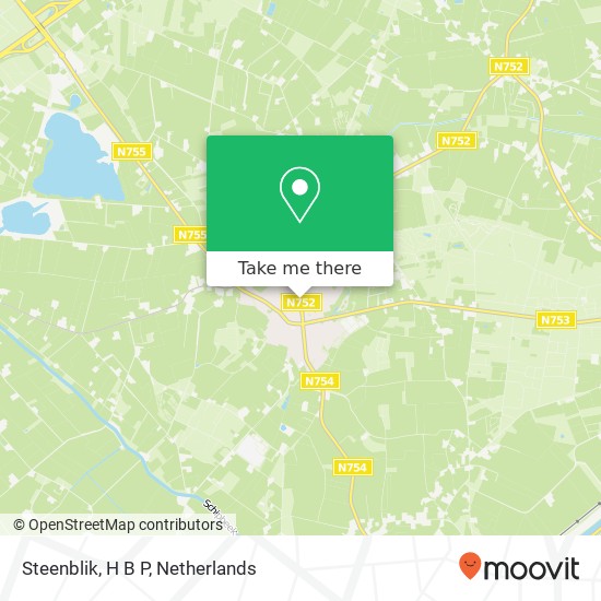 Steenblik, H B P map
