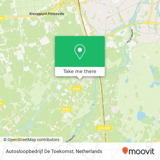 Autosloopbedrijf De Toekomst map