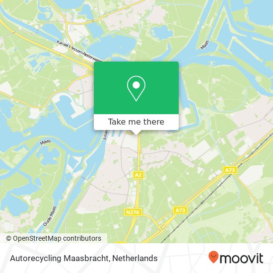 Autorecycling Maasbracht map