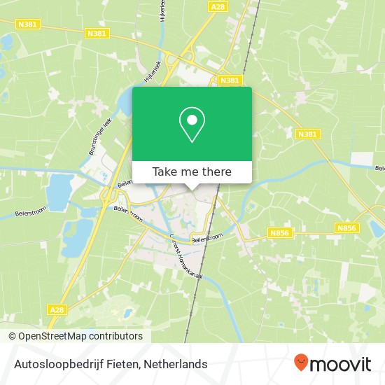 Autosloopbedrijf Fieten map