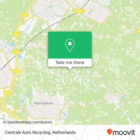 Centrale Auto Recycling map