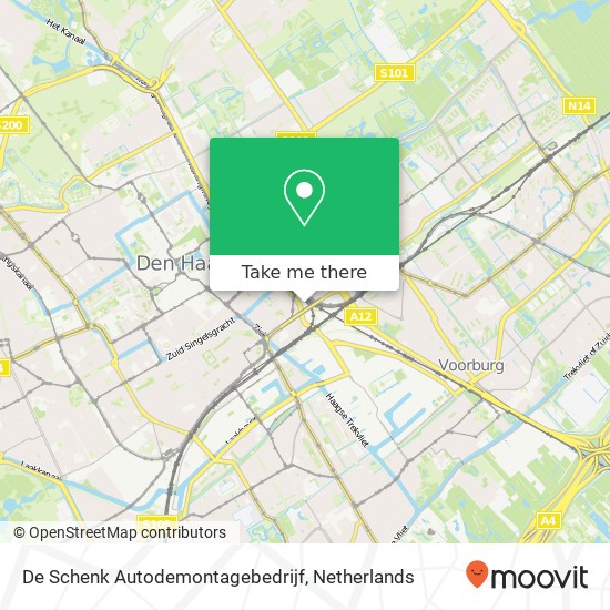 De Schenk Autodemontagebedrijf map