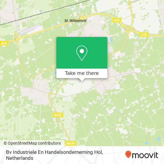 Bv Industriele En Handelsonderneming Hol map