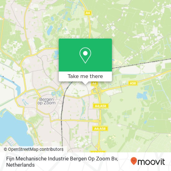 Fijn Mechanische Industrie Bergen Op Zoom Bv Karte