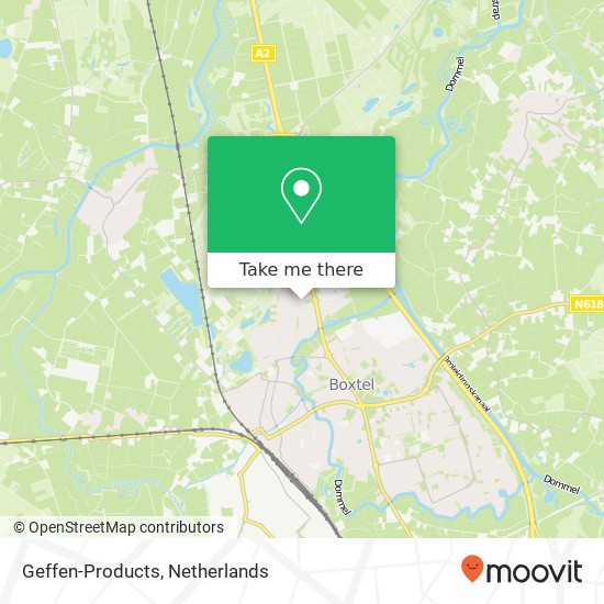 Geffen-Products map