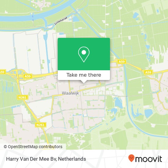 Harry Van Der Mee Bv map