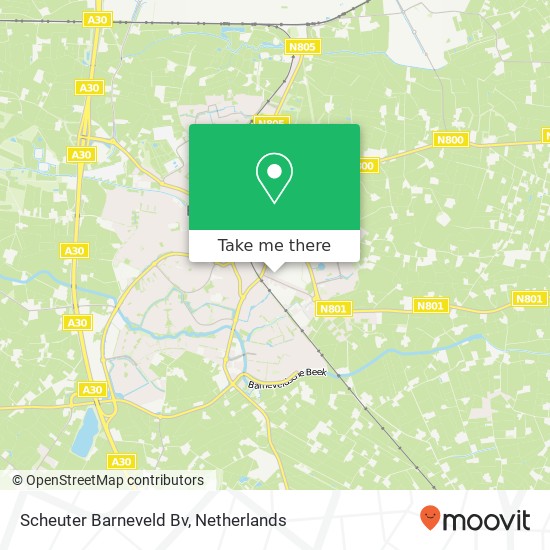 Scheuter Barneveld Bv map