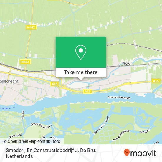 Smederij En Constructiebedrijf J. De Bru map