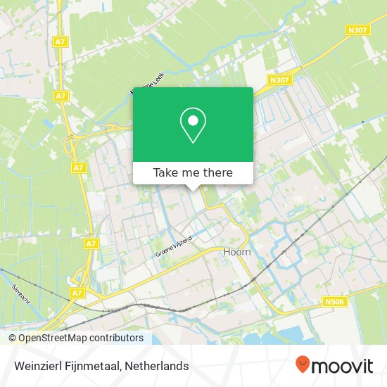 Weinzierl Fijnmetaal map