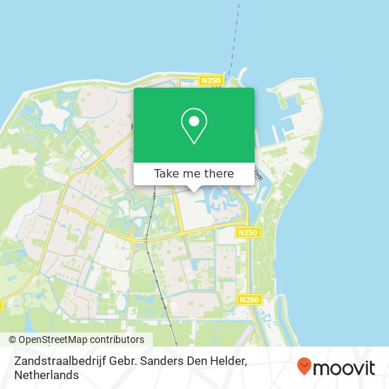 Zandstraalbedrijf Gebr. Sanders Den Helder map