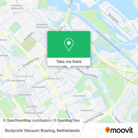 Bodycote Vacuum Brazing map