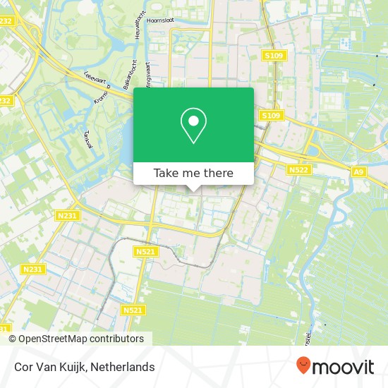 Cor Van Kuijk map