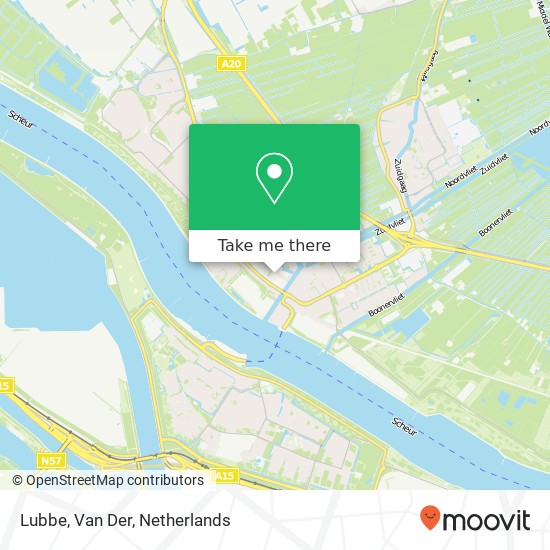 Lubbe, Van Der map