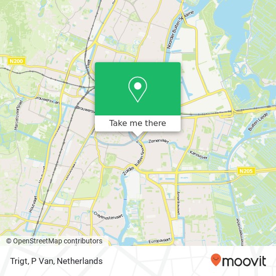 Trigt, P Van map