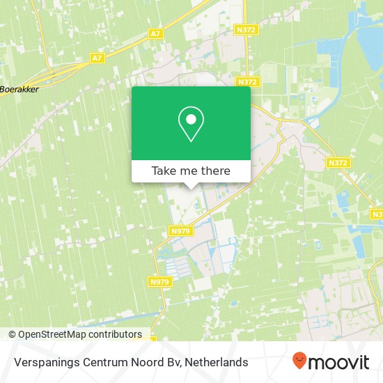 Verspanings Centrum Noord Bv Karte