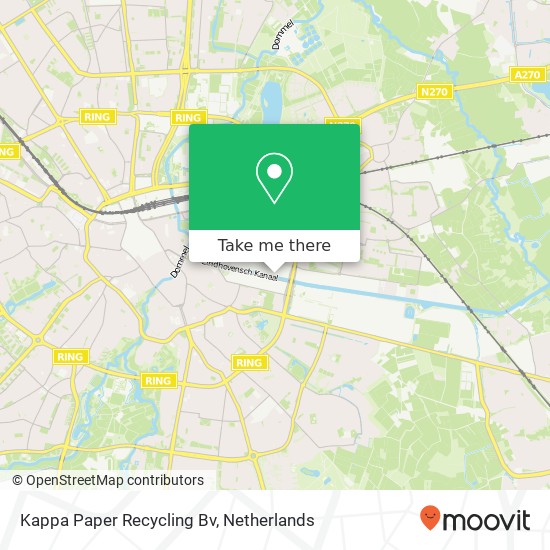 Kappa Paper Recycling Bv map