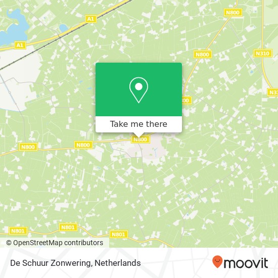 De Schuur Zonwering map