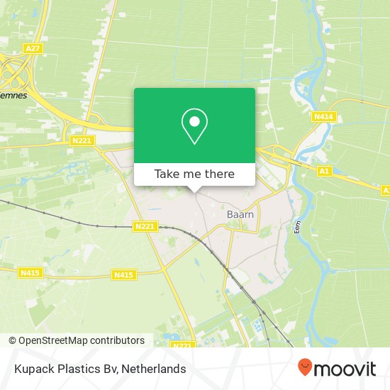 Kupack Plastics Bv map